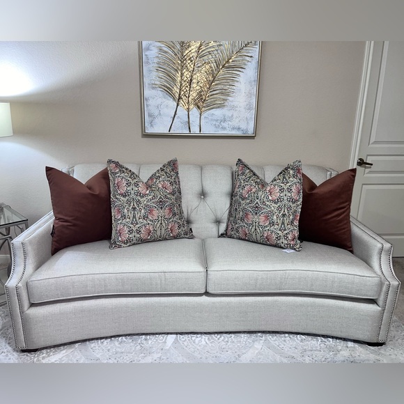 1-TGH TESSITURA ITALIAN VELVET DECORATIVE PILLOWS(Read description for details) - Picture 10 of 16